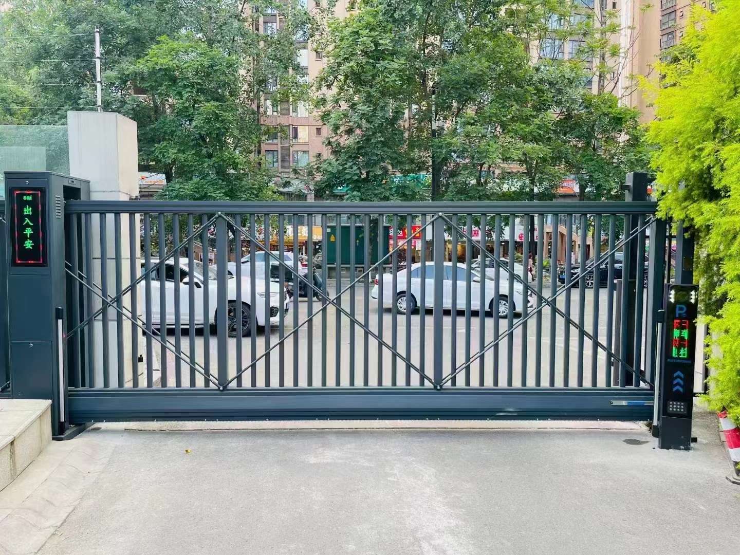 邗江区电动伸缩门